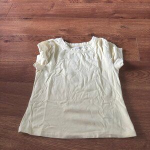 Old Navy yellow short sleeve fitted tee in size M